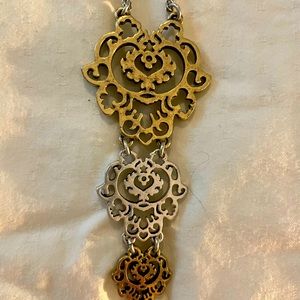 Lucky brand two tone necklace